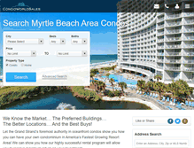 Tablet Screenshot of condoworldsales.com